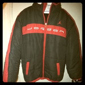 Air Jordan winter jacket boys lg